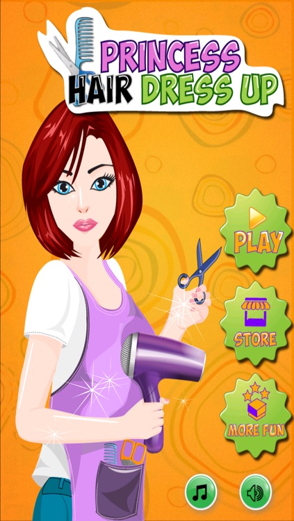 Princess Hairstyles Dress up Game