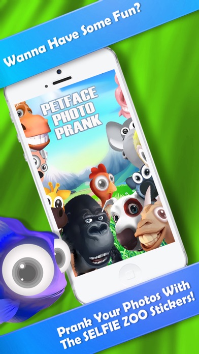 How to cancel & delete PetFace Photo Prank FREE - Selfie Zoo Stickers from iphone & ipad 1