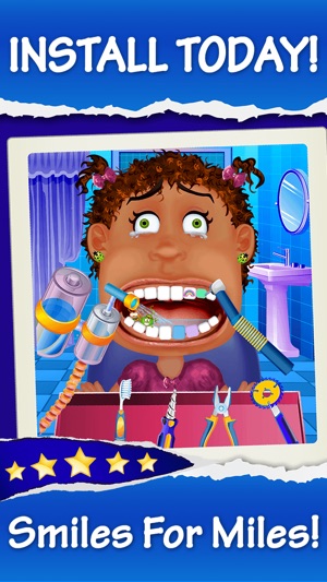 Little Dentist Make-Over - A Crazy Doctor Salon Game For Fas(圖3)-速報App