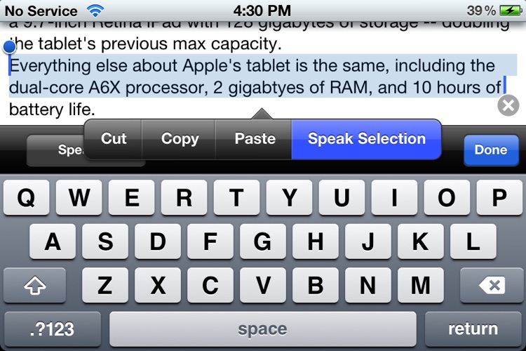 Speak it! Text to Speech