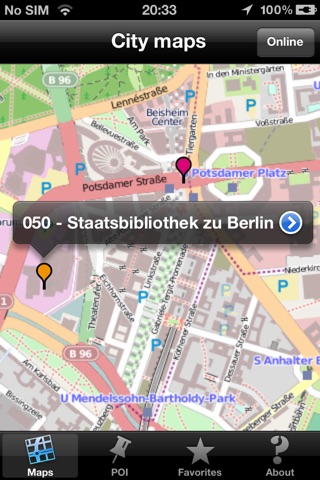 Berlin touristic audio guide (english audio) screenshot 2