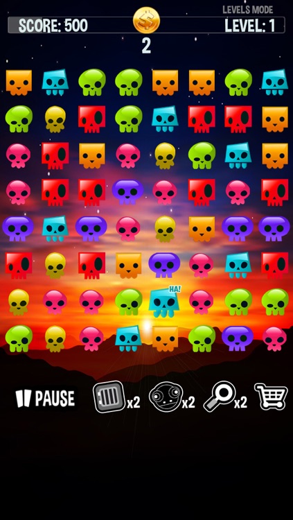 Skull Crush - Match Three Puzzle Game