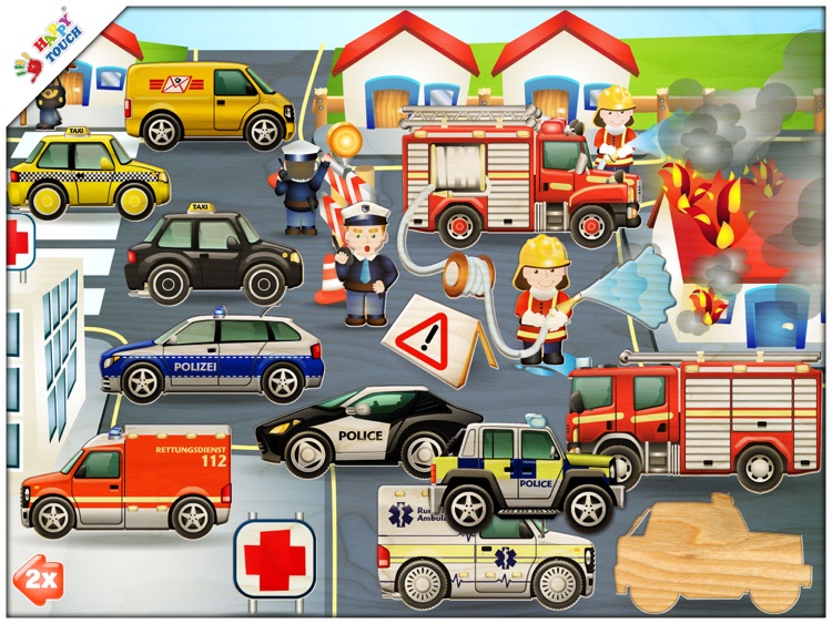 Car Puzzle Game for Kids (by Happy Touch) screenshot-4