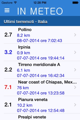 InMeteo screenshot 4