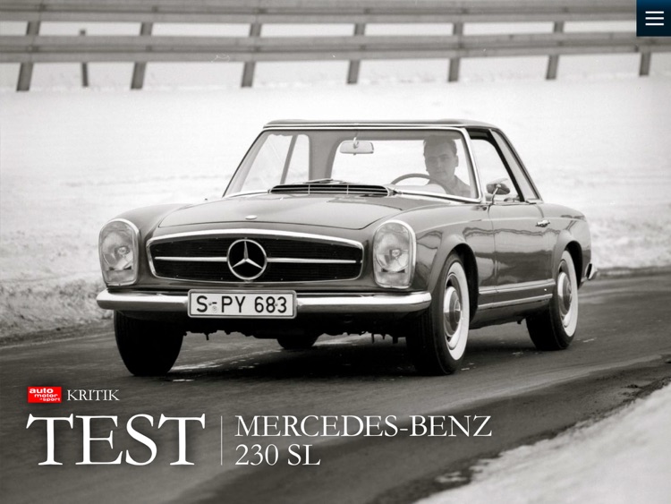 60 Jahre Mercedes SL – die Geschichte einer Ikone präsentiert von auto motor und sport