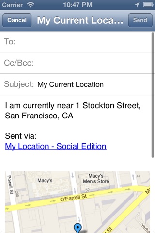My Location - Social Edition screenshot 4