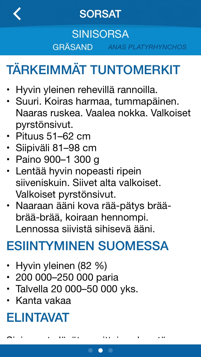 Télécharger Suomen lintuopas pour iPhone / iPad sur l'App Store (Style de  vie)