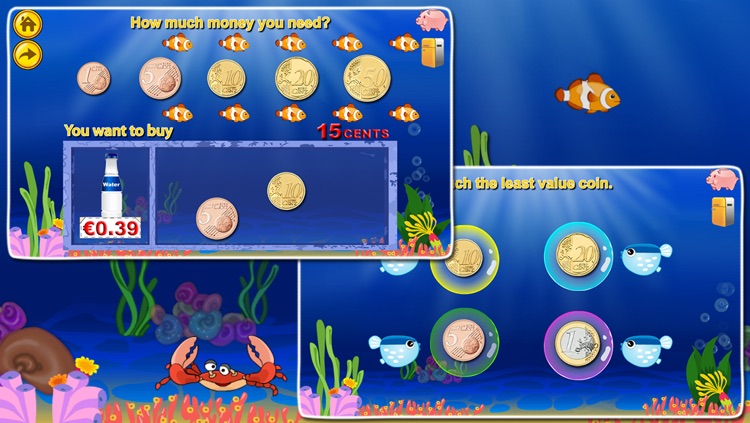 Euro€: Coin Math  educational learning games for kids