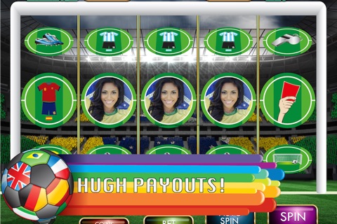 Free World Soccer Cup Slot - Las Vegas Casino Slots Game screenshot 3