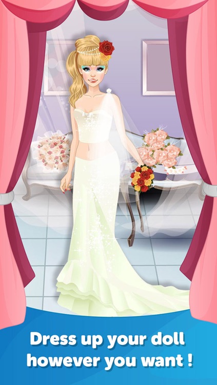 Wedding Dress Up-Fun Doll Makeover Game