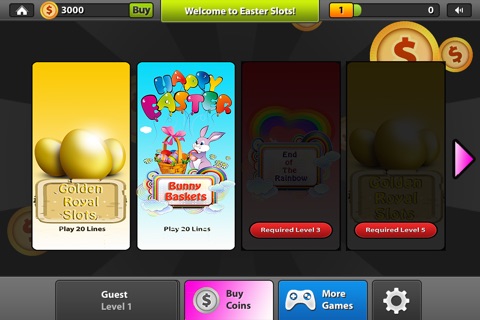 A Easter Monument Slots Game - Wild Casino Egg Coin Valley screenshot 2