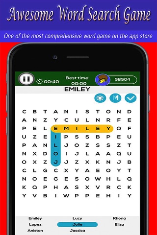 Fun Word to Word Search -addictive & challenging hidden letter match puzzle brain game screenshot 2