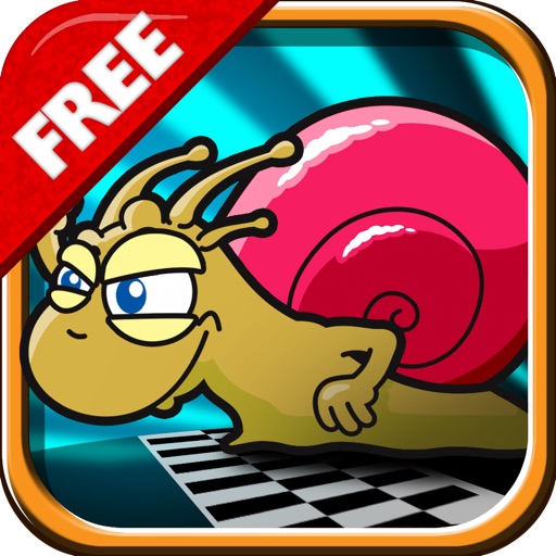 Snail Heads Up Racing: Smash Peaches iOS App