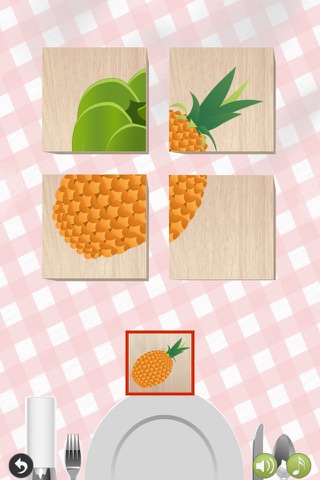 Food 3D Puzzle for Kids - best wooden blocks fun educational game for little children screenshot 4