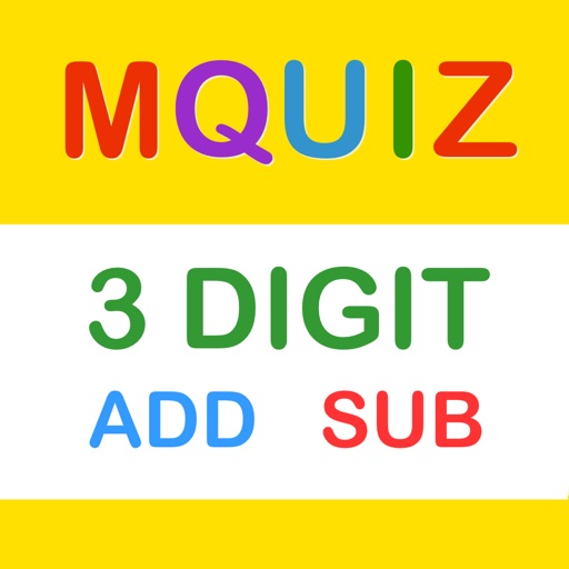 MQuiz Three-Digit Numbers Addition and Subtraction - Mental Math Quiz