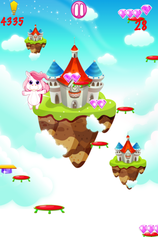 Power Pony Jewel Jump - Cute Pegasus Collecting Adventure screenshot 4
