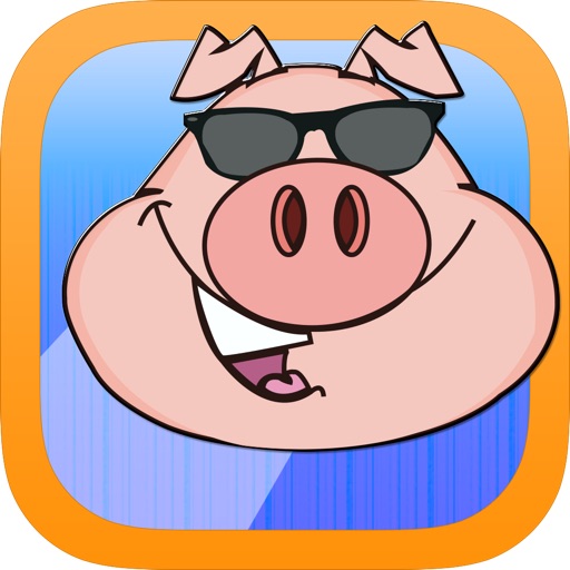 Axe That Piggy Head Arcade - Funny Farm Geometry Dash Adventure FREE  by Happy Elephant iOS App