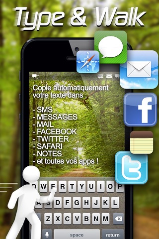 Type & Walk FREE screenshot 2