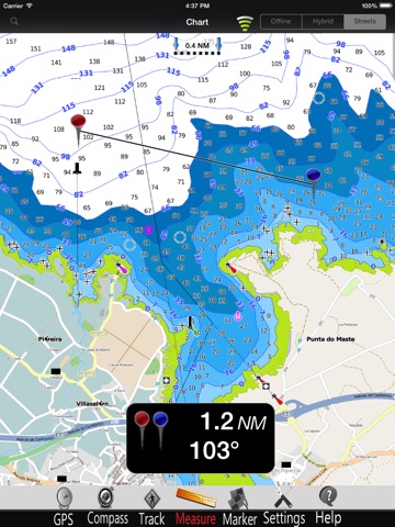 Spain Atlantic GPS Chart Pro screenshot 3
