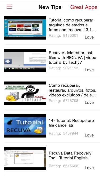 Tips And Tricks Videos For Recuva screenshot-3