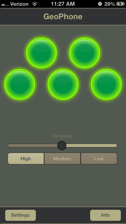 GeoPhone Vibration Detector