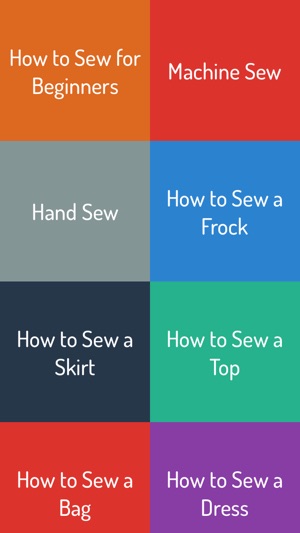 How To Sew - Sewing Guide