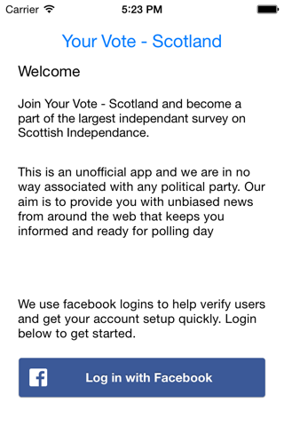 Your Vote - Scotland screenshot 4
