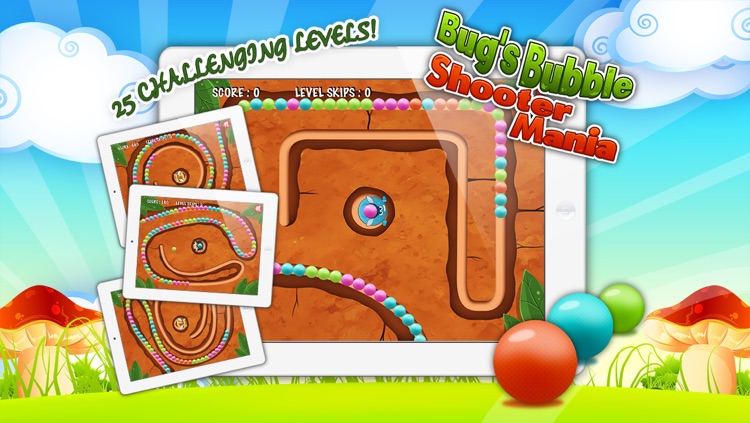 Bug's Bubble Shooter Mania - Match the Colored Dots! A Game About Connecting 3