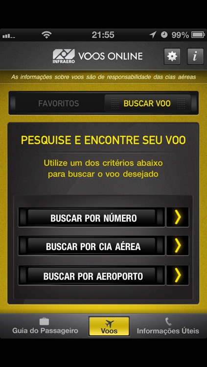 Infraero Voos Online