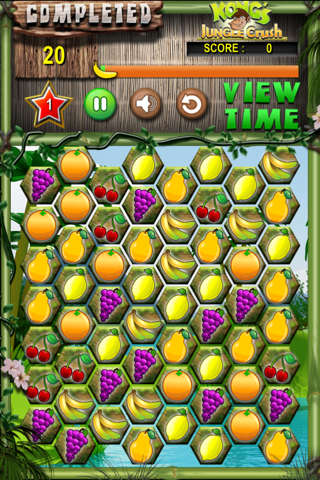 Kong Jungle Crush : Fruit Salad Candy Smasher screenshot 2