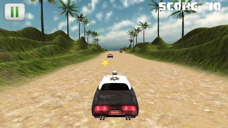 Dirt Police Chase - Off Road Nitro Drag Free screenshot-4