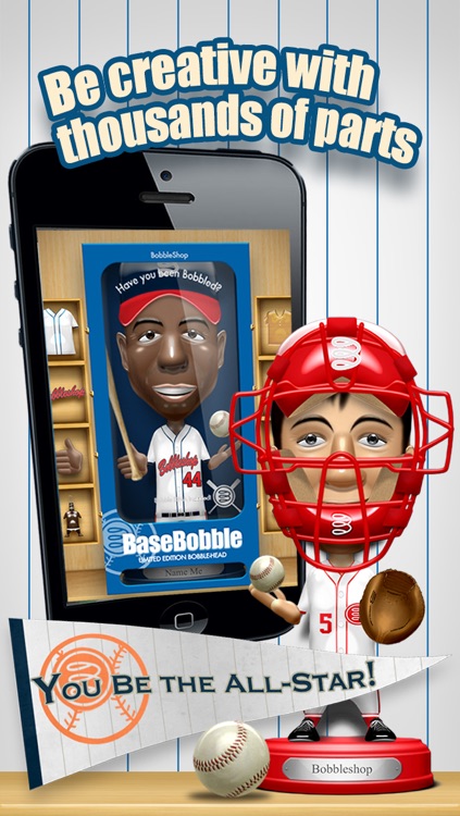 Basebobble - Bobblehead Avatar Maker App for Baseball from Bobbleshop screenshot-4
