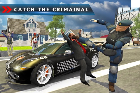 Police Car VS Criminal Chase Sim-ulator screenshot 4