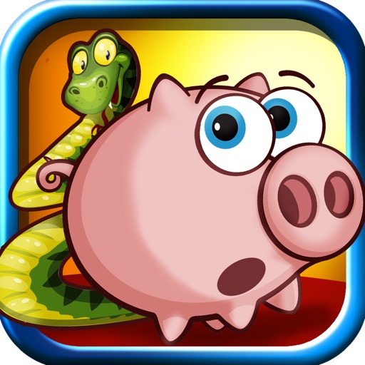 A Piggy Farm Crossing Dash & Grab Big Pig Interactive Game FREE