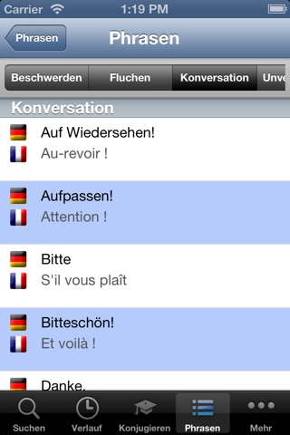 Deutsch-Französisch Wörterbuch mit Sprachausgabe screenshot 4