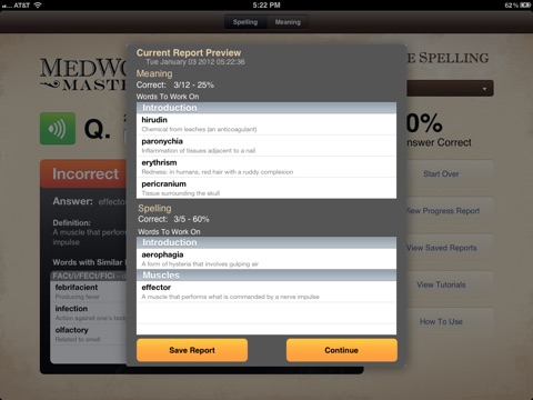 MedWord Master Free screenshot 4