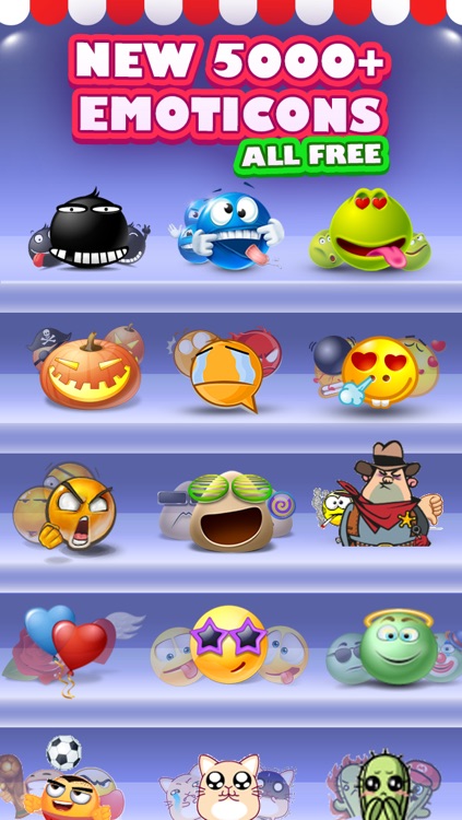 5000+ Emoji New - 3D Animated Emoticons