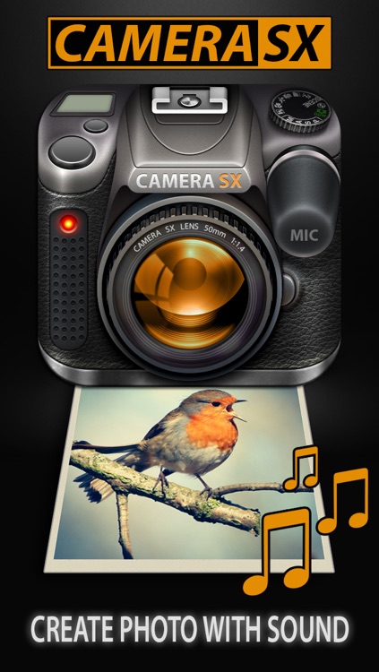 Camera SX Pro : Photo with Sound