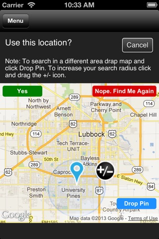 Search Lubbock screenshot 2