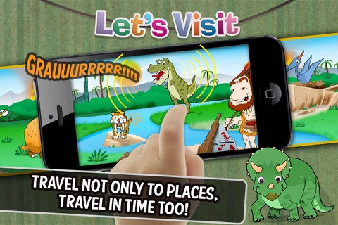 Let's Visit - Farm, Circus, Superheroes, Prehistory, Spooky Town, Ocean and more... screenshot 2