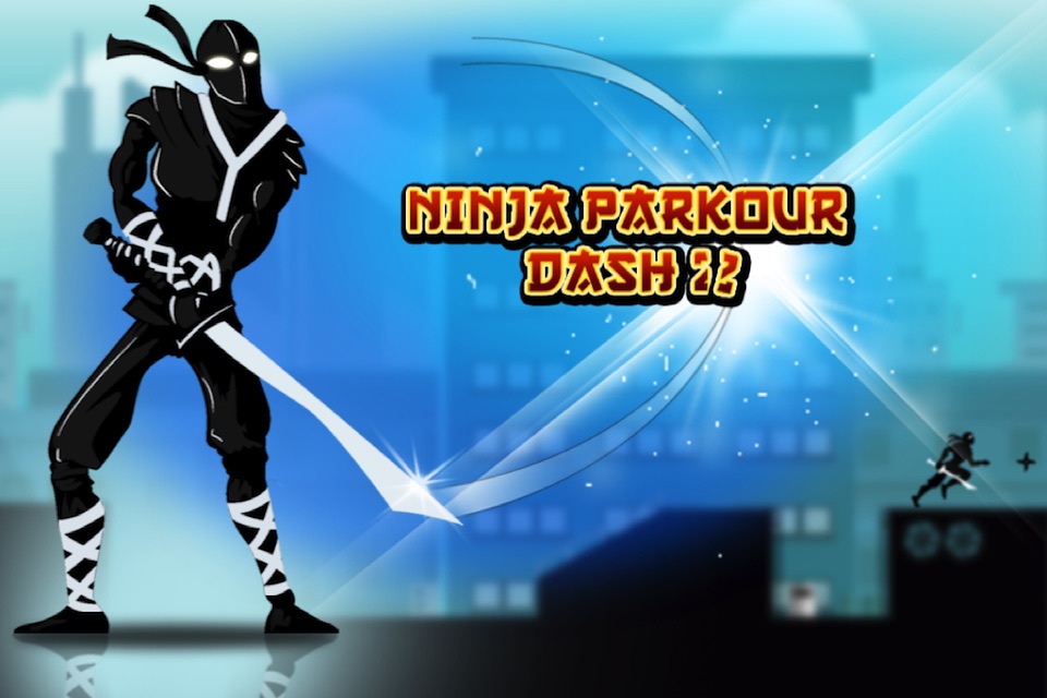 Ninja Parkour Dash 2: Escaping Vector Samurai Shurikens Fight screenshot 2