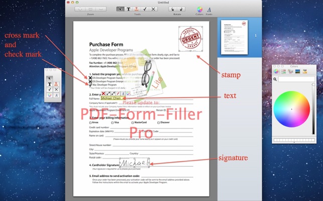 PDF-Form-Filler Lite(圖1)-速報App