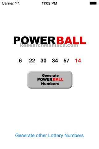 Lottery Numbers screenshot 2