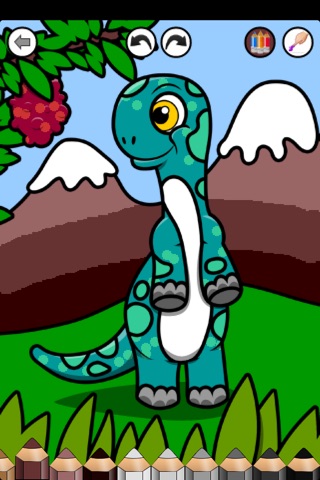 Coloring Board - Coloring for kids - Dinosaurs screenshot 2