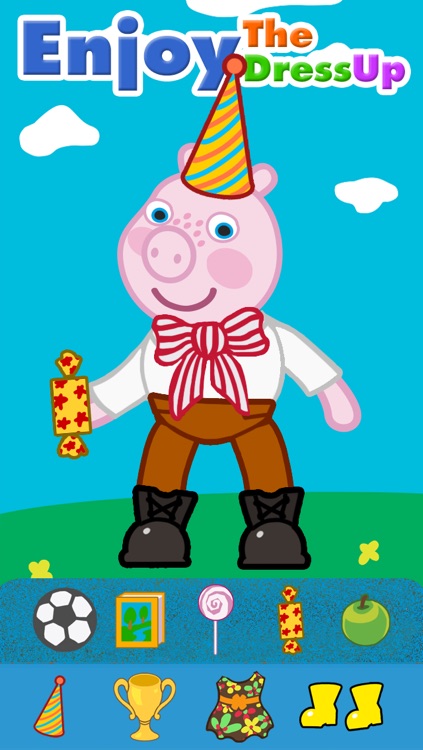 Happy Pig Family Party - Style and Design Fashion World Kids Game screenshot-3