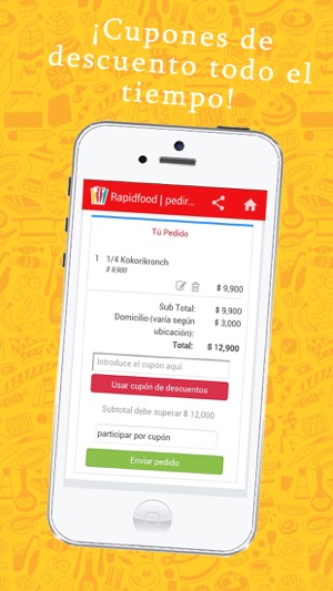 Rapidfood - Pedidos de comida(圖5)-速報App