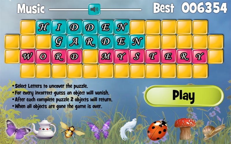 Hidden Garden Word Mystery thumbnail 1