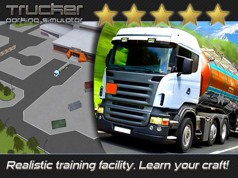 Trucker: Parking Simulator - Realistic 3D Monster Truck and Lorry 'Driving Test' Free Racing Gameのおすすめ画像5