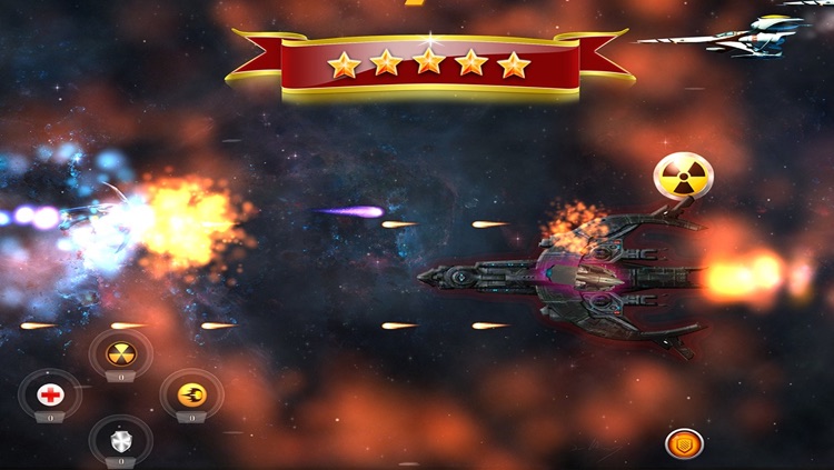An Outer Space Battleship Invasion : Super Fun Flying And Shooting Game Pro