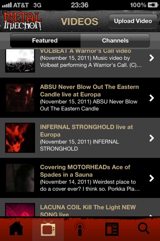 Metal Injection - Heavy Metal Videos, News, Podcasts, Radio screenshot 4